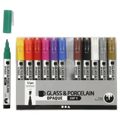 Discount Creativ Company AB Glas- og Porcelænspenne Blandede Farver