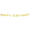 Boland Party Partners B.V. Glitterbanner Happy Birthday Guld - Oppyntning
