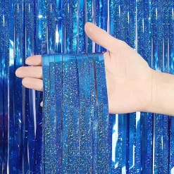 Partyking AB Glitterdraperi Holografisk - Oppyntning|Kostumetema