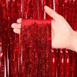 Partyking AB Glitterdraperi Holografisk - Oppyntning|Kostumetema