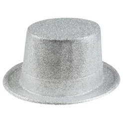 New Partyking AB Glitterhat Sølv