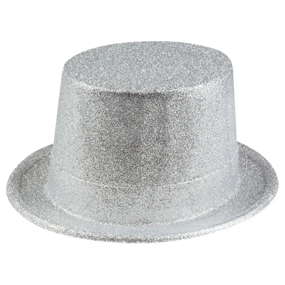 New Partyking AB Glitterhat Sølv