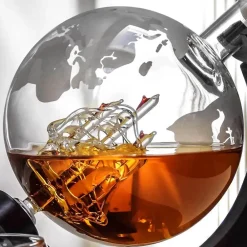 Hot Mikamax B.V. Globuskaraffel med Glas Deluxe Sæt