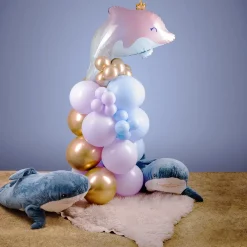 Online Ballongkungen AB Glowy Dolphin Børn Ballonsæt