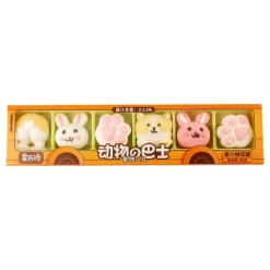 USA Godis AB GLQ Marshmallow Cute Animals in Bus - Slik