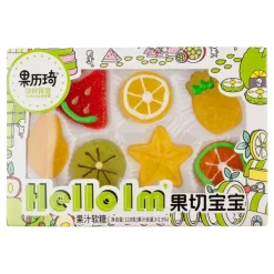 USA Godis AB GLQ Marshmallow Hello Fruit Slice Shape - Slik