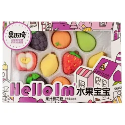 USA Godis AB GLQ Marshmallow Hello Fruit Shape