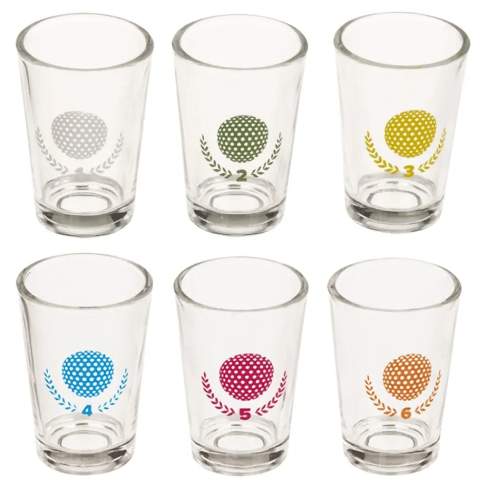 Clearance Out of the blue KG Golf Festspil med Shotglas
