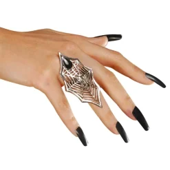 Widmann S.r.l. Gotisk Metalring Edderkop - Tilbehør|Accessories