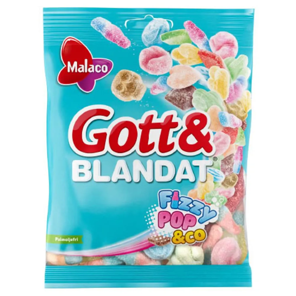 ERT Godis AB Gott & Blandat Fizzy Pose - Slik