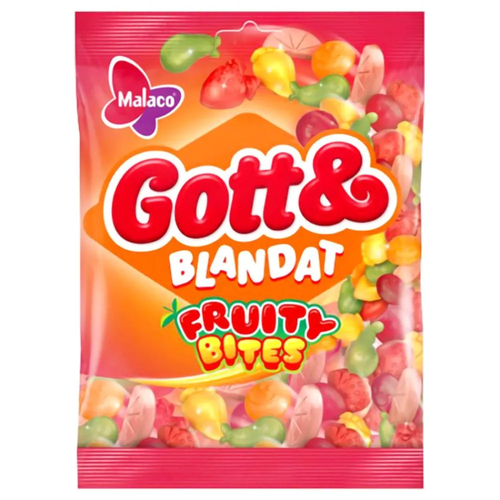 ERT Godis AB Gott & Blandat Fruity Bites - Slik