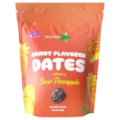 USA Godis AB Green Star Dates Sour Pineapple - Kolonial
