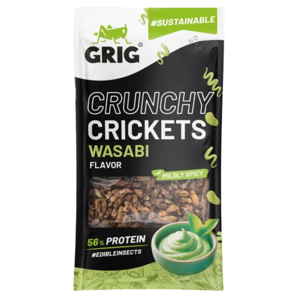 Online US2U AB Grig Crunchy Crickets Wasabi