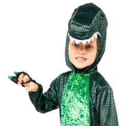 Online Reithmüller Europe GmbH Grøn Dinosaur Børnekostume