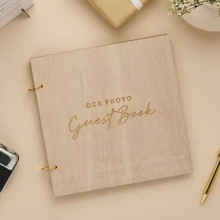 CG Global Products Ltd Gæstebog Our Photo Guest Book i Træ Kit - Bøger