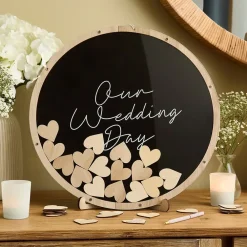 CG Global Products Ltd Gæstebog Our Wedding Day i Træ - Bøger