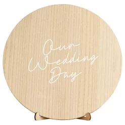 CG Global Products Ltd Gæstebog Our Wedding Day i træ-kit - Bøger