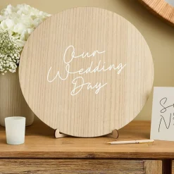 CG Global Products Ltd Gæstebog Our Wedding Day i træ-kit - Bøger
