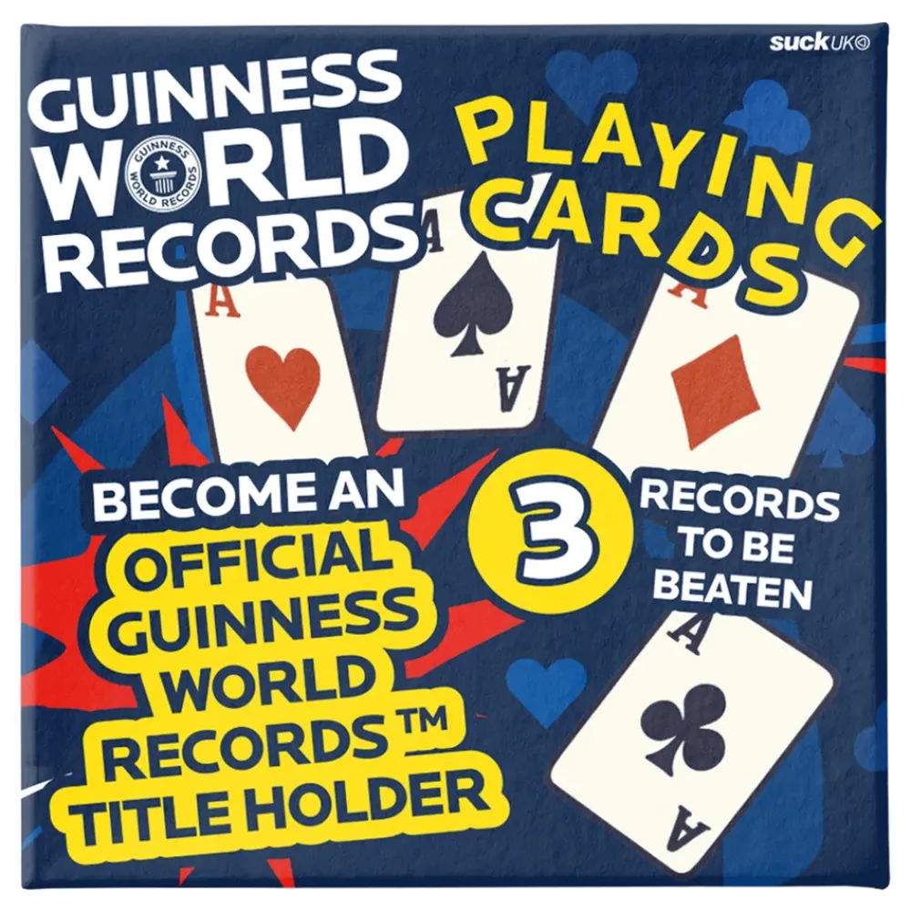 Ohlsson & Lohaven AB Guinness World Records Spillekort Rekordsæt - Spil & Leg|Merchandise