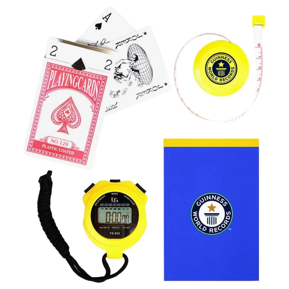 Ohlsson & Lohaven AB Guinness World Records Spillekort Rekordsæt - Spil & Leg|Merchandise