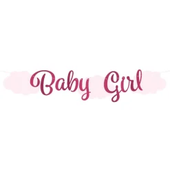 Globos Europe B.V. Guirlande Baby Girl - Oppyntning