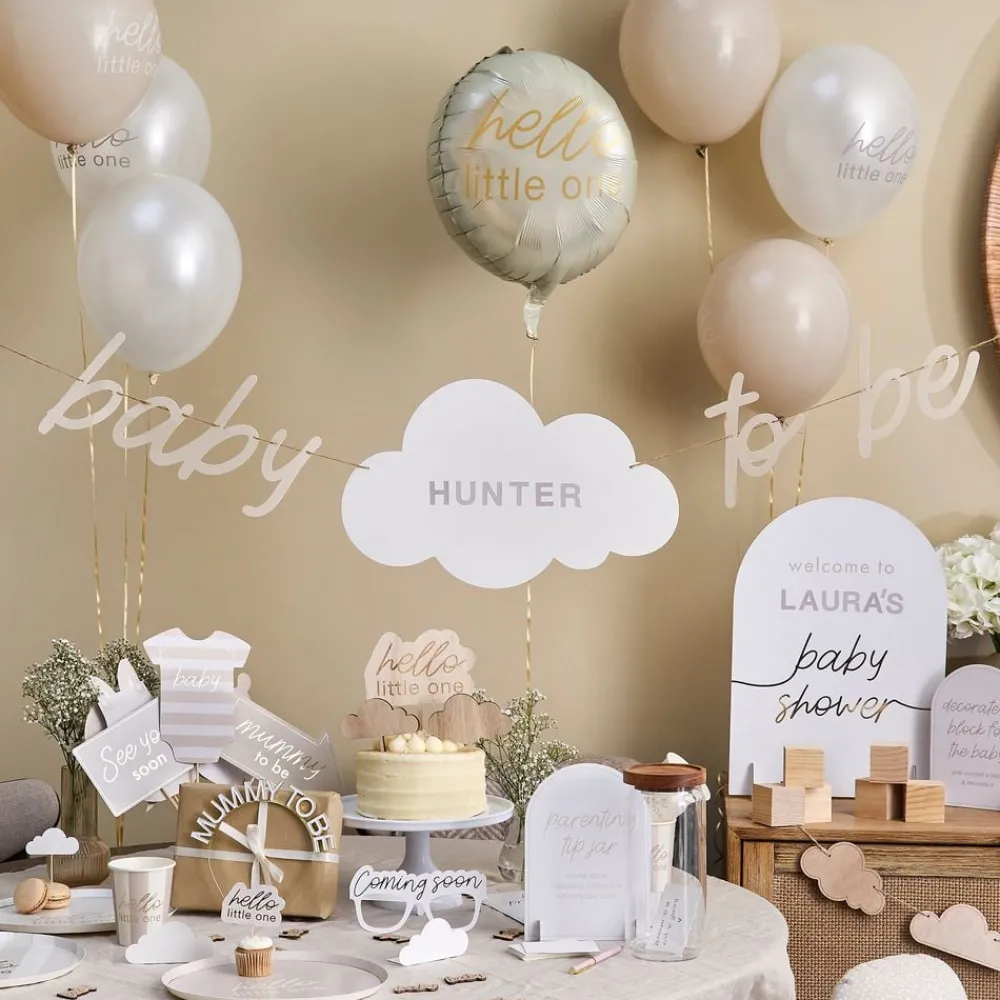 New CG Global Products Ltd Guirlande Baby To Be Personlig