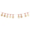 PartyDeco sp. z o.o. Guirlande Bride To Be Diamantringe - Oppyntning