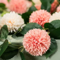 CHAKS Guirlande Dahlia Lyserød - Oppyntning
