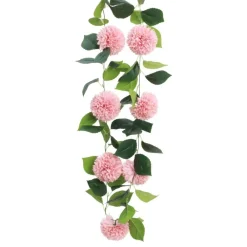 CHAKS Guirlande Dahlia Lyserød - Oppyntning