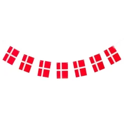 Design House 95 AB Guirlande Danske Flag - Oppyntning