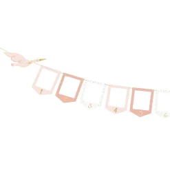 New PartyDeco sp. z o.o. Guirlande Fotorammer Baby Roséguld