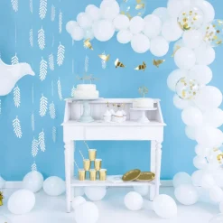 Sale PartyDeco sp. z o.o. Guirlande Grene Hvid