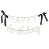 Outlet CG Global Products Ltd Guirlande Happy Birthday Cremehvid Roset