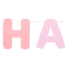 Folat B.V. Guirlande Happy Birthday Dreamy Pastel - Oppyntning