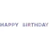Unique UK Inc t/as Unique Party Guirlande Happy Birthday Galaxy Lilla - Oppyntning