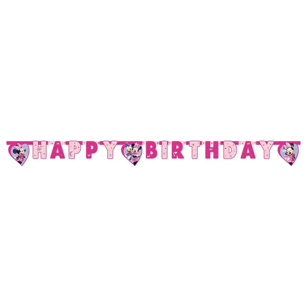 Best Globos Europe B.V. Guirlande Happy Birthday Minnie Mouse