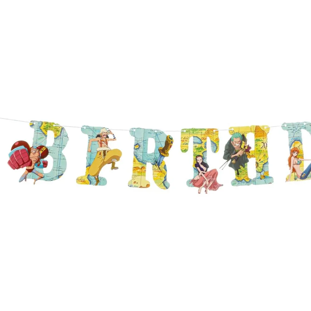 CHAKS Guirlande Happy Birthday One Piece - Oppyntning