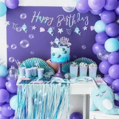 PartyDeco sp. z o.o. Guirlande Happy Birthday Regnbuefarvet - Oppyntning