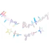 CG Global Products Ltd Guirlande Happy Birthday To You Farveskinnende - Oppyntning