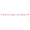Globos Europe B.V. Guirlande Happy Birthday Unicorn - Oppyntning