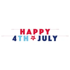 Clearance Unique UK Inc t/as Unique Party Guirlande Happy 4th Of July