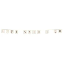 Outlet Folat B.V. Guirlande i Stof They Said I Do