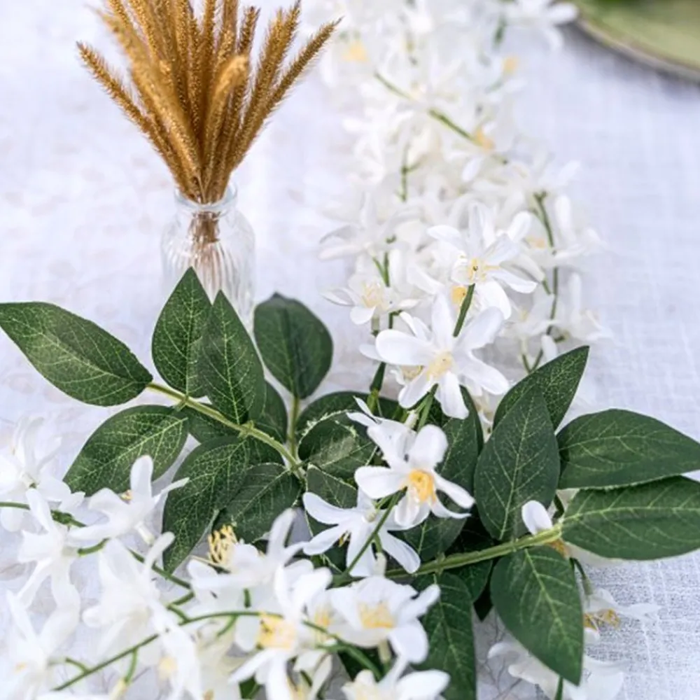 CHAKS Guirlande Jasminblomster - Oppyntning
