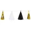 Clearance Boland Party Partners B.V. Guirlande Kvaster Sort/Hvid/Guld