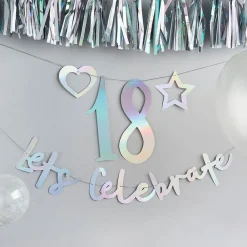 Discount CG Global Products Ltd Guirlande Let's Celebrate Personlig Farveskinnende