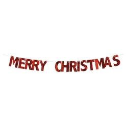 AB Alrik Hedlund Guirlande Merry Christmas Rød