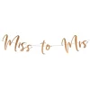 PartyDeco sp. z o.o. Guirlande Miss to Mrs Rosaguld