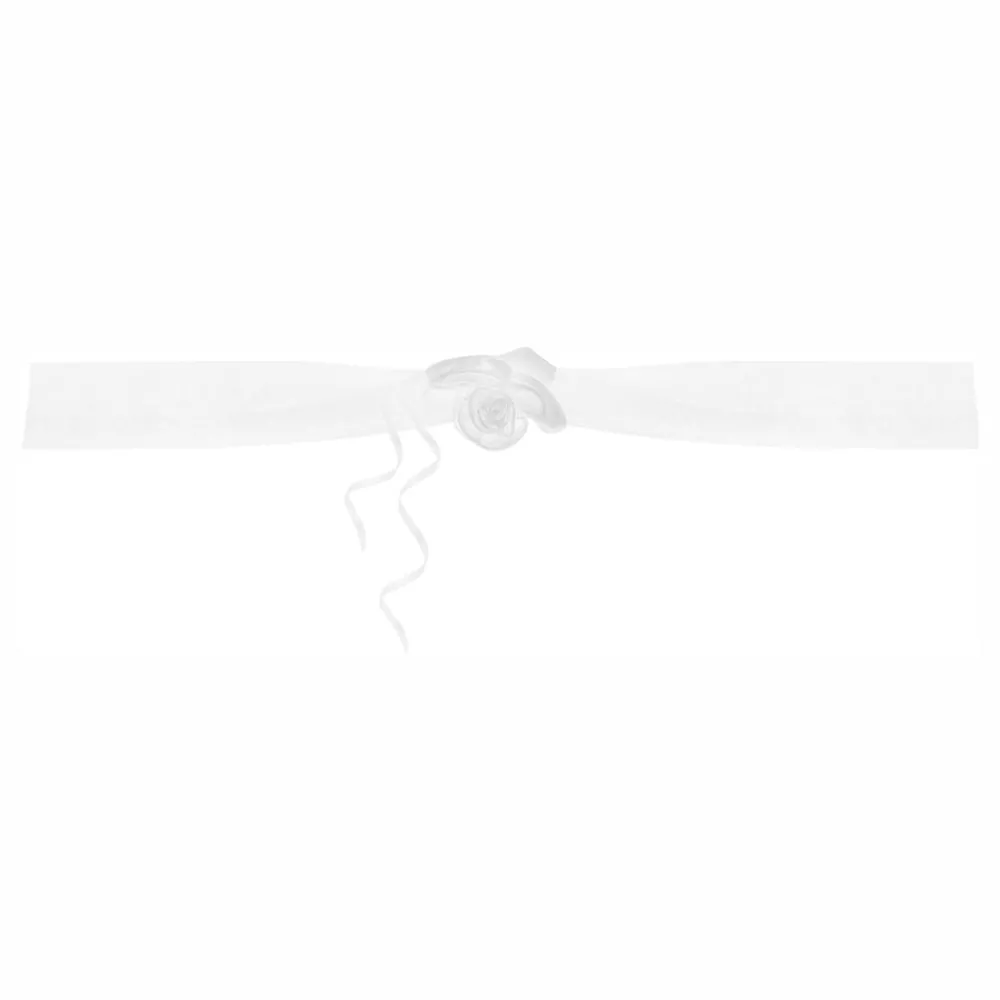 PartyDeco sp. z o.o. Guirlande Organza Hvid - Oppyntning|Borddækning