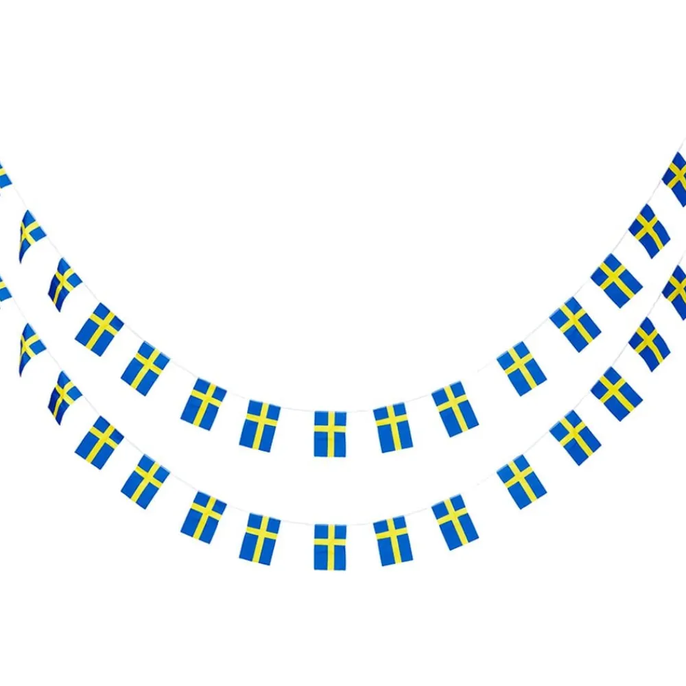 AB Alrik Hedlund Guirlander Mini Svenske Flag - Oppyntning