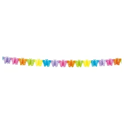 Discount Boland Party Partners B.V. Guirlande Sommerfugle Flerfarvet